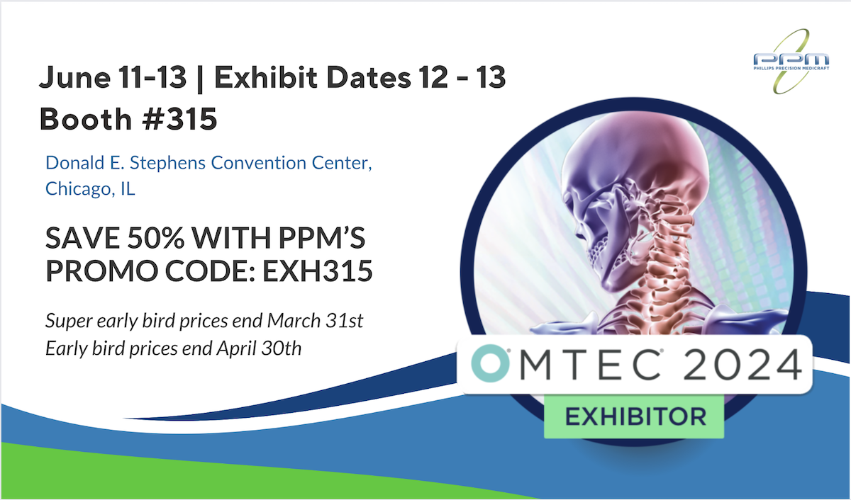 Join us at OMTEC 2024 PPM